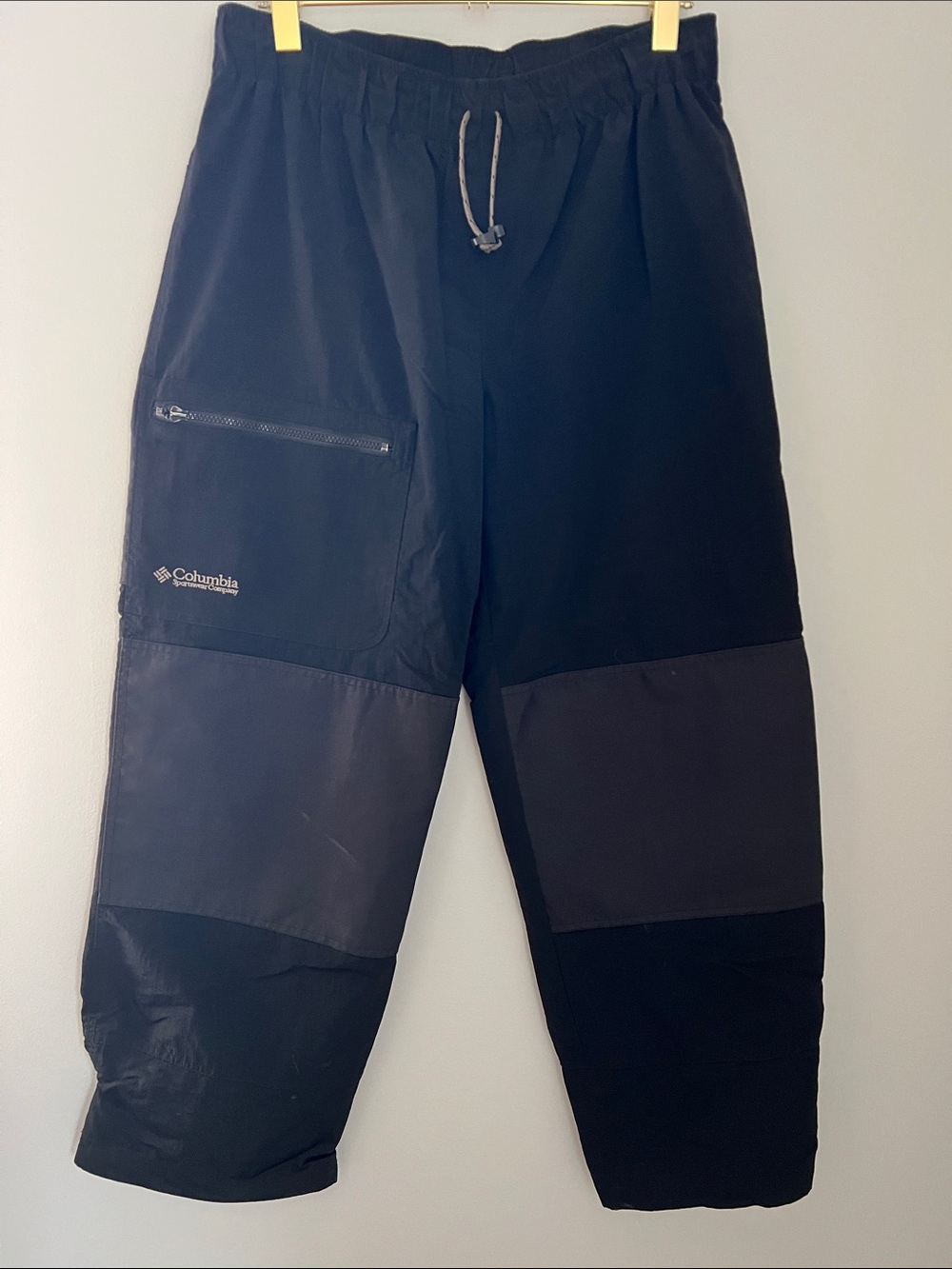 Columbia | Men’s Black/Gray Outdoor Jogger Winter Snow Ski Pants Size L